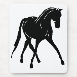 Sidepass Dressage Horse Muismat