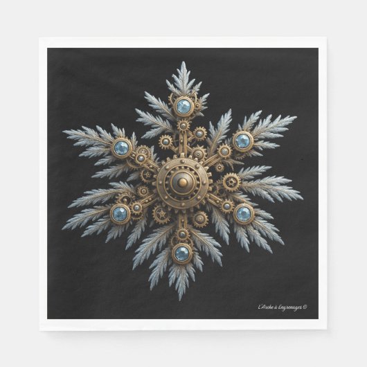 Sidera Flocon - Artefact steampunk Servet (Voorkant)