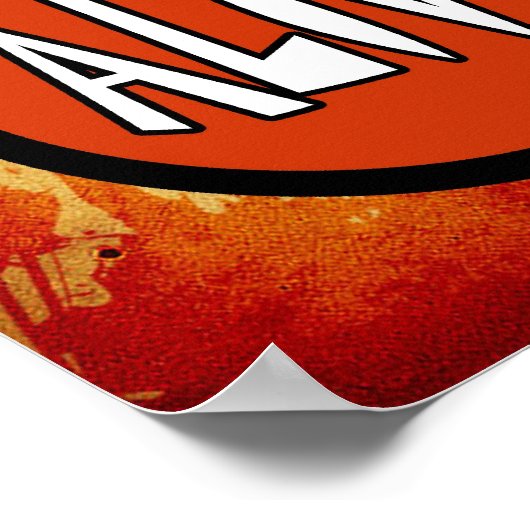 Sideshow Art - Shetani the Man - Eating Gorilla Poster (Hoek)