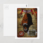 Sideshow Banner met Man Eating Gorilla Briefkaart (Voorkant / Achterkant)