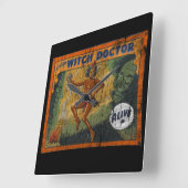 Sideshow Banner Witch Doctor Vierkante Klok (Hoek)