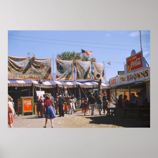 Sideshow Barker, 1941 Poster (Voorkant)