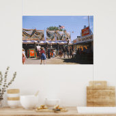 Sideshow Barker, 1941 Poster (Keuken)