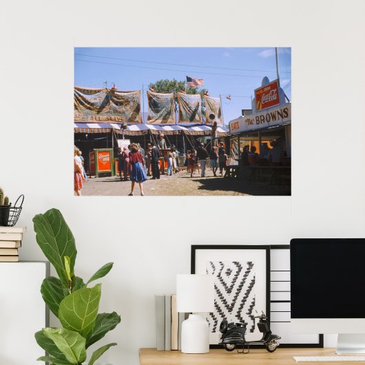 Sideshow Barker, 1941 Poster (Thuiskantoor)