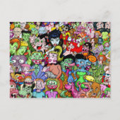 Sideshow Freaks Briefkaart (Voorkant)