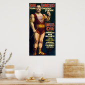  Sideshow Sterker Man op Aarde Louis Cyr Poster (Keuken)