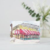 Sidewalk Cafe Briefkaart (Staand voorkant)