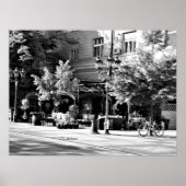 Sidewalk Cafe Poster (Voorkant)