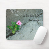 Sidewalk Crack Flower Muismat (Met muis)