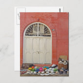 Sidewalk Pet Store - Cartagena Colombia Briefkaart (Voorkant / Achterkant)