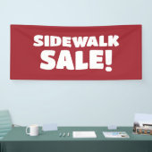 Sidewalk Sale! rode banner (Beurs)