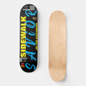 SIDEWALK SAVIOR 8 1/4" Skateboard Deck (Voorkant)