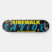 SIDEWALK SAVIOR 8 1/4" Skateboard Deck (Horizontaal)