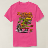 Sidewalk Surfer-kleur T-shirt (Design voorkant)