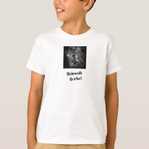 Sidewalk Surfer Pro Afbeelding White Skater T-Shir