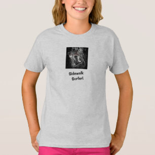 Sidewalk Surfer Pro Beeld Grijs Skater T-shirt