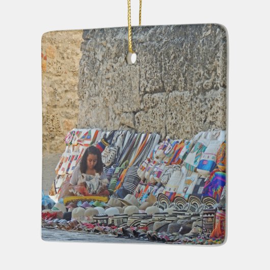 Sidewalk Vendor-Bags in Petten Keramisch Ornament (Links)
