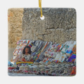 Sidewalk Vendor-Bags in Petten Keramisch Ornament (Voorkant)