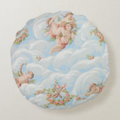 Sidewall (1890-1920) van Becker, Smith & Page, Inc Rond Kussen (Achterkant)