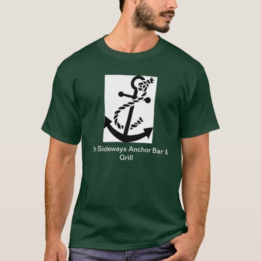 Sideways Anchor Bar & Grill T-Shirt (Voorkant)