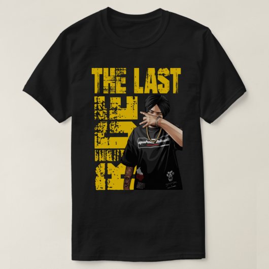 Sidhu moose wala t-shirt (Design voorkant)