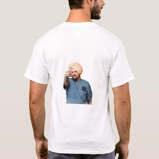 Sidhu moose wala t-shirt (Achterkant)
