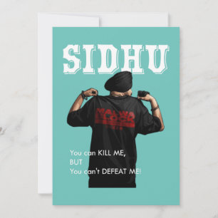 Sidhu Moosewala Desi Merch Punjabi Pullover Kaart
