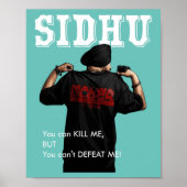 Sidhu Moosewala Desi Merch Punjabi Pullover Poster (Voorkant)