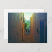 Sidi Bou Said Laneway Briefkaart (Voorkant / Achterkant)