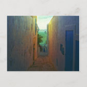 Sidi Bou Said Laneway Briefkaart (Voorkant)