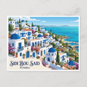 Sidi Bou Said Tunesië Briefkaart