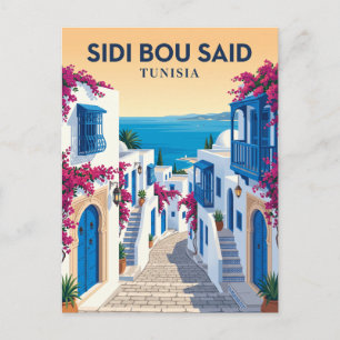 Sidi Bou Said Tunesië Briefkaart