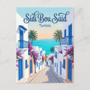 Sidi Bou Said Tunesië Briefkaart