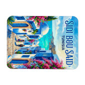 Sidi Bou Said Tunesië Magneet (Horizontaal)