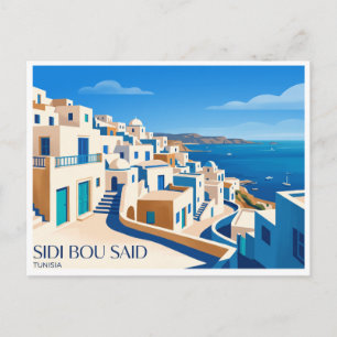 Sidi Bou Said Tunis Tunesië Briefkaart