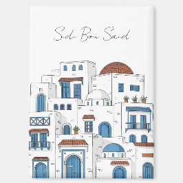 Sidi Bou Said Tunisia Travel Magneet