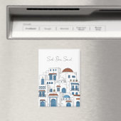 Sidi Bou Said Tunisia Travel Magneet (Insitu (Vaatwasser))