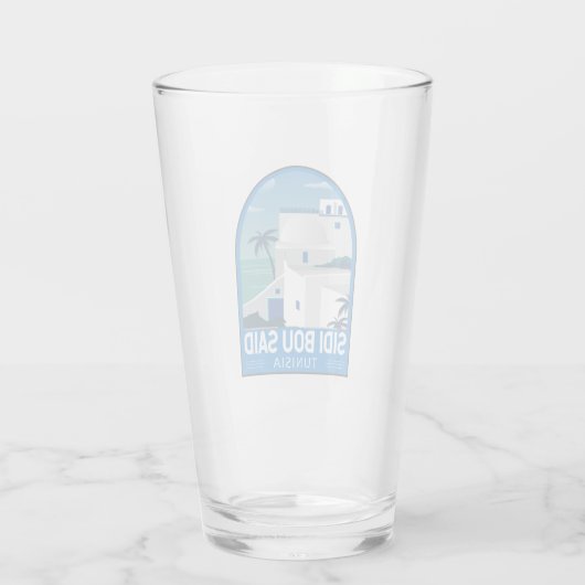 Sidi Bou zei dat de Tunesische Reiskunst  was Glas (Achterkant)