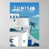 Sidi Bou zei dat de Tunesische Reiskunst  was Poster (Voorkant)