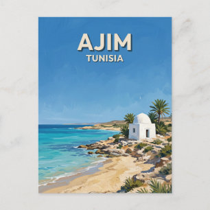 Sidi Jmour Ajim Tunesië Briefkaart