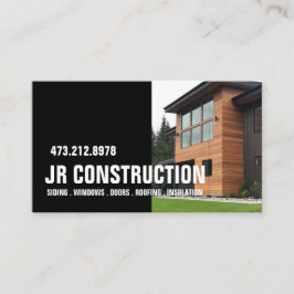 SIDING WINDOWS DOORS ROOFEND INSULATION BUSINE VISITEKAARTJE