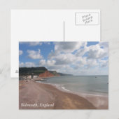 Sidmouth Beach Briefkaart (Voorkant / Achterkant)