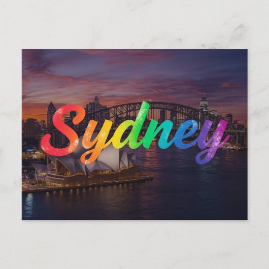 Sidney australia briefkaart (Voorkant)