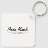 Sidney Australia Opera House Pastel Travel Sleutelhanger (Achterkant)