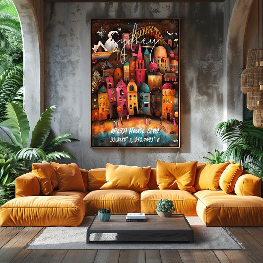 Sídney: Ciudad de la Ópera Perfect Poster