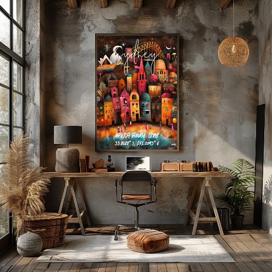 Sídney: Ciudad de la Ópera Perfect Poster