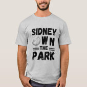 Sidney High School is eigenaar van het park HS T-shirt (Voorkant)