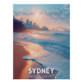 Sídney: La Ciudad del Puerto - Belleza Costera. Perfect Poster (Voorkant)