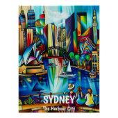 Sídney: La Ciudad del Puerto Perfect Poster (Voorkant)
