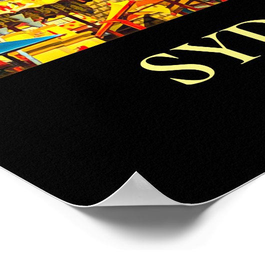 Sidney Luna Park Poster (Hoek)